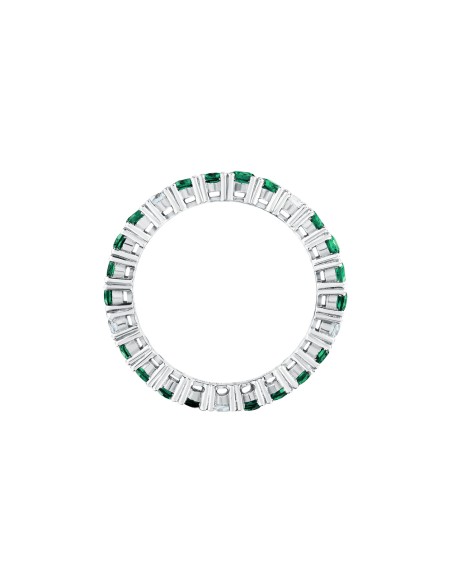 Morellato Tesori – Anello Donna Argento con Zirconi Verdi (SAIW171)