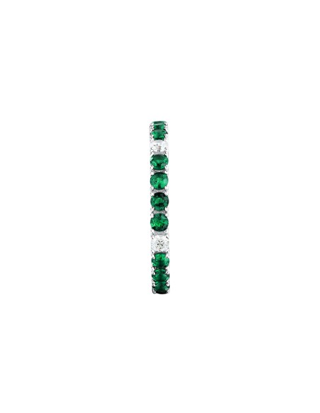 Morellato Tesori – Anello Donna Argento con Zirconi Verdi (SAIW171)