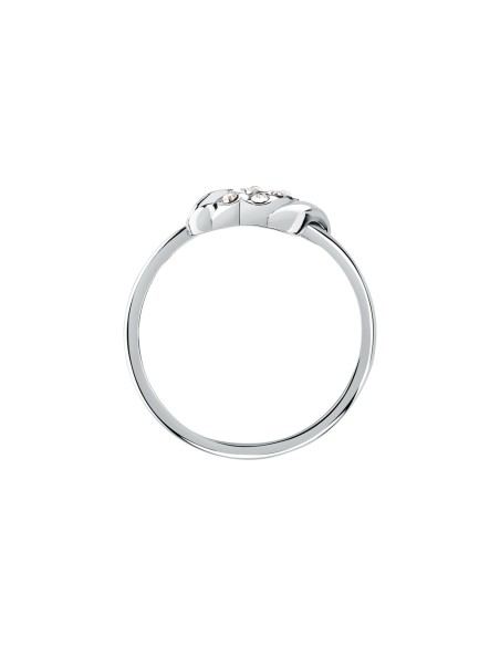 Morellato Torchon – Anello Donna Acciaio con Cristalli (SAWZ14)