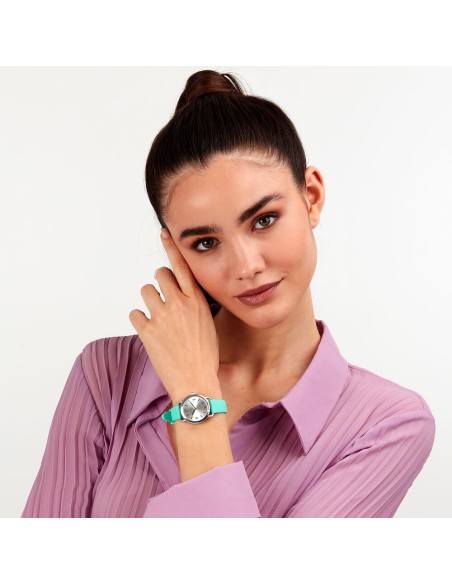 B&G Ease – Orologio Donna Argento Acquamarina con Quarzo (R3851322503)