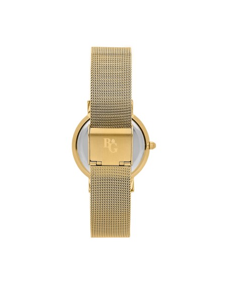 B&G Preppy – Orologio Donna Gold con Cinturino in Maglia (R3853252557)