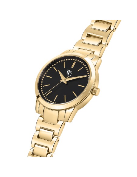 B&G Crystal – Orologio Donna Oro Nero Elegante (R3853303502)