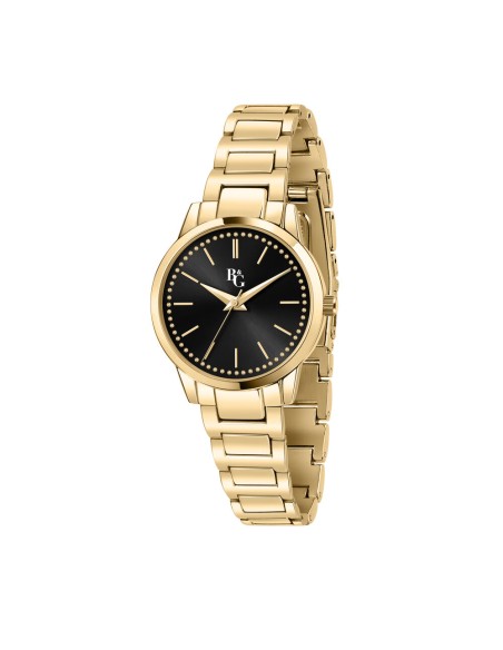 B&G Crystal – Orologio Donna Oro Nero Elegante (R3853303502)