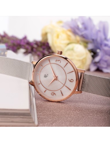 B&G Soleil – Orologio Donna Silver con Dettagli...