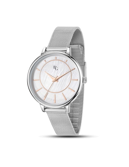 B&G Soleil – Orologio Donna Silver con Dettagli Rose Gold (R3853310503)