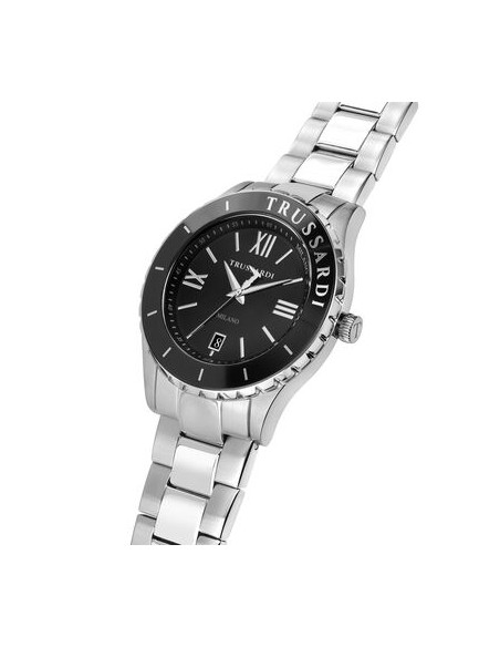 Trussardi – Orologio Uomo Acciaio Solo Tempo Nero (R2453143010)