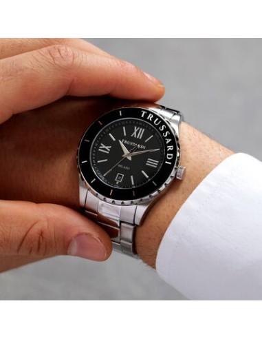 Trussardi – Orologio Uomo Acciaio Solo Tempo...