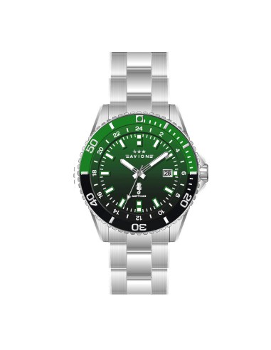 Avion - Orologio Uomo Diver Datario Acciaio /...