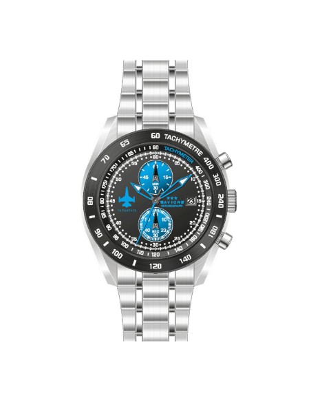 Avion - Orologio Uomo Panther Cronografo Acciaio / Blu  (AV1019BB)