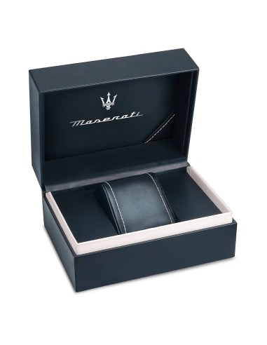 Maserati Jewels – Bracciale Uomo Pelle Nera e...