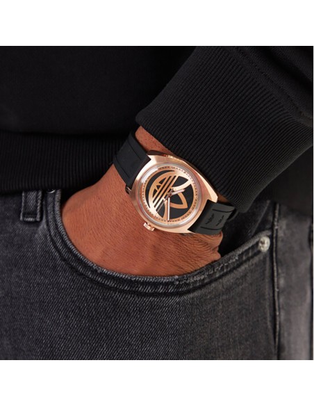 Adidas Edition One – Orologio Unisex Nero e Rose Gold (AOFH23013)