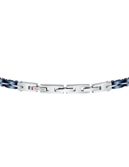 Bracciale Sector Ceramic Acciaio e Blu per Uomo (SAFR14)