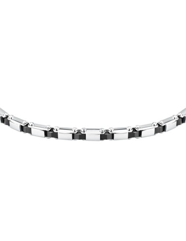 Bracciale Sector Ceramic Uomo Acciaio e...
