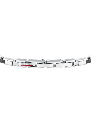 Bracciale Sector Ceramic Uomo Acciaio e...