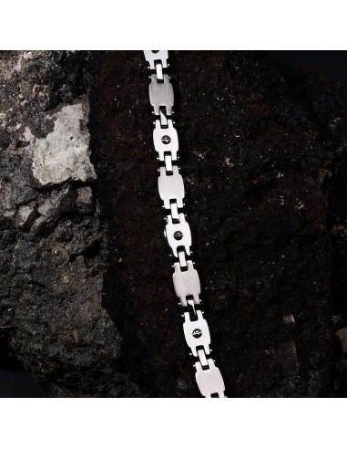 Bracciale Sector Energy Uomo Acciaio Silver con...