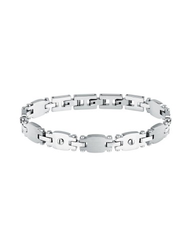 Bracciale Sector Energy Uomo Acciaio Silver con...