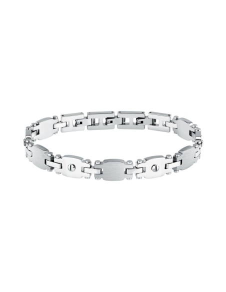 Bracciale Sector Energy Uomo Acciaio Silver con Maglie (SAFT87)