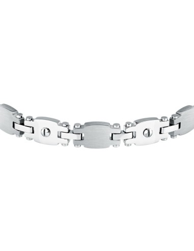 Bracciale Sector Energy Uomo Acciaio Silver con...