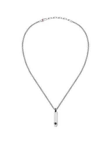Collana Sector Basic Uomo Acciaio Silver con...