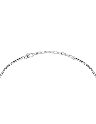 Collana Sector Basic Uomo Acciaio Silver con...