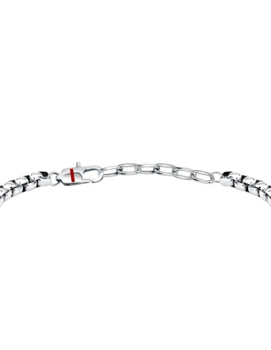 Bracciale Sector Basic Uomo Acciaio Silver con...