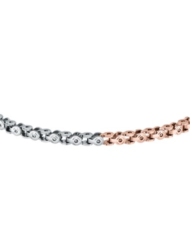 Bracciale Sector Basic Uomo Acciaio Bicolore...