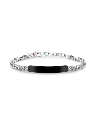 Bracciale Sector Basic Uomo Acciaio Silver con...