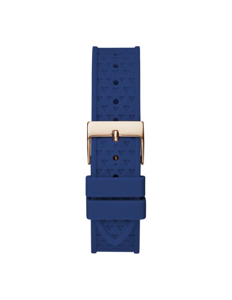 Guess Zest – Orologio Donna Oro Rosa con Cinturino Blu (GW0694L4)