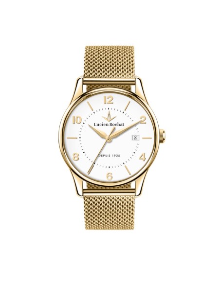 Lucien Rochat Montreux – Orologio Uomo Acciaio Dorato/Bianco (R0453115003)