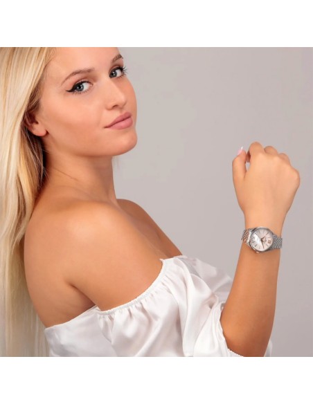 Orologio PHILIP WATCH Roma Donna Automatico Acciaio / Bianco MOP