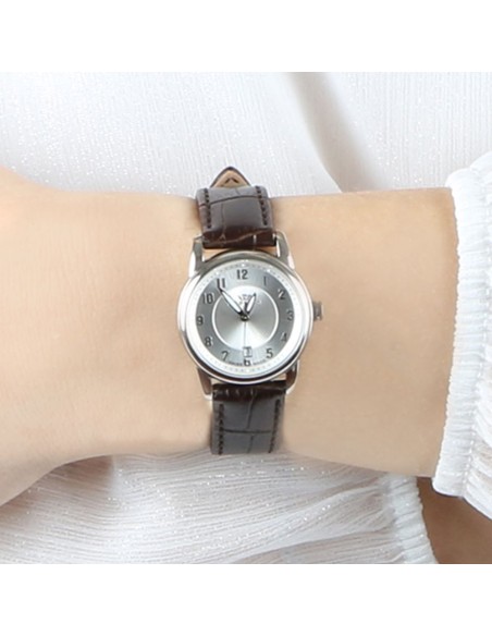 Philip Watch Kent – Orologio Donna Pelle Marrone Argento (R8251178506)