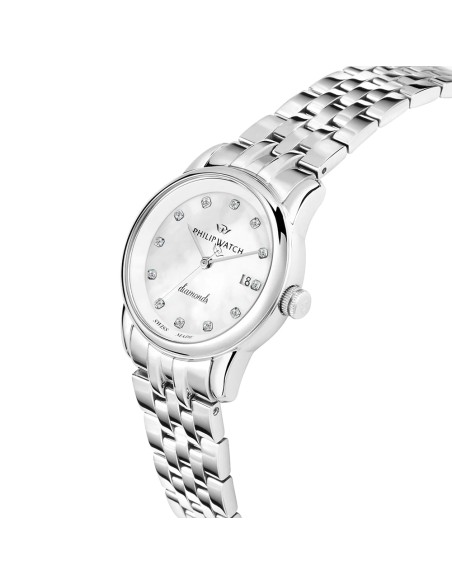 Philip Watch Anniversary – Orologio Donna Acciaio White Mop (R8253150505)
