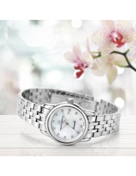 Philip Watch Anniversary – Orologio Donna Acciaio White Mop (R8253150505)