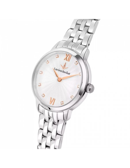 Lucien Rochat Charme – Orologio Donna Acciaio Bianco Diamond (R0453115511)