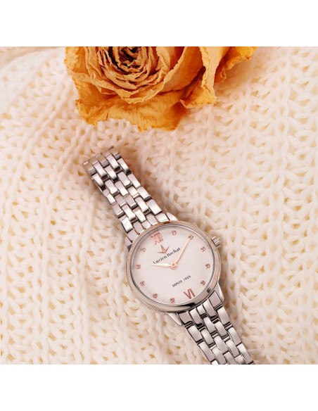 Lucien Rochat Charme – Orologio Donna Acciaio Bianco Diamond (R0453115511)