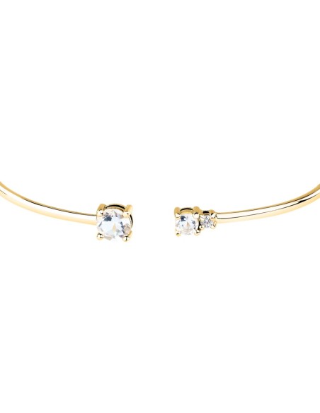 Bracciale Morellato Tesori Oro Rigido con Zirconi (SAIW312)