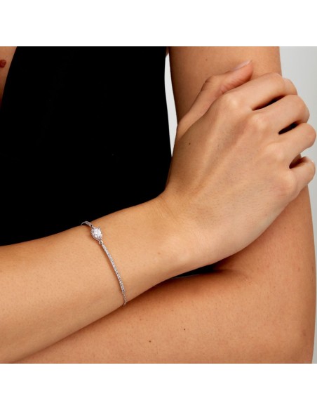 Bracciale Morellato Tesori Tennis Argento con Zirconi (SAIW213)