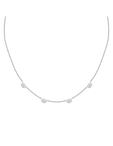 Collana Morellato Pavé Silver con Zirconi Bianchi (SAZB01)