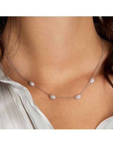 Collana Morellato Pavé Silver con Zirconi...