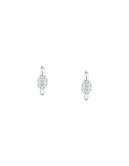 Morellato Pavé – Orecchini Donna Silver con Zirconi (SAZB18)