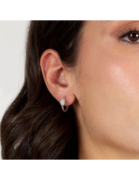 Morellato Pavé – Orecchini Donna Silver con Zirconi (SAZB18)