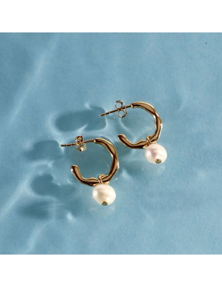 Morellato Perla – Orecchini Donna Oro con Perla Pendente (SXU46)