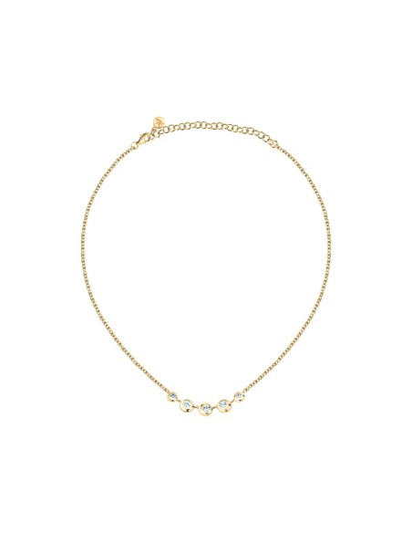 Collana Morellato Tesori Eterni Oro con Topazio Blu (SAXN01)