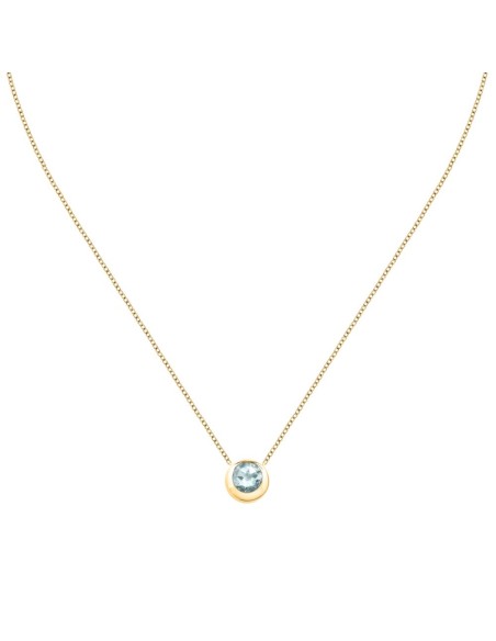 Collana Morellato Tesori Eterni Oro con Topazio Blu (SAXN03)