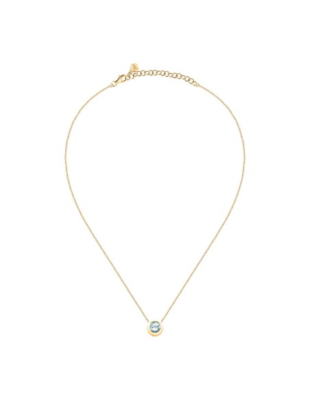 Collana Morellato Tesori Eterni Oro con Topazio Blu (SAXN03)