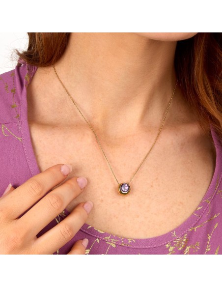 Collana Morellato Tesori Eterni Oro con Ametista (SAXN02)