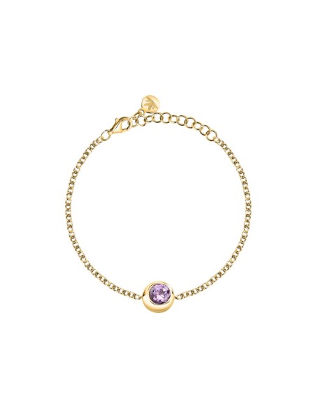 Bracciale Morellato Tesori Eterni Oro Punto Luce Viola (SAXN09)