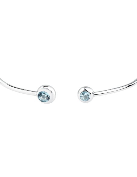Bracciale Morellato Tesori Eterni Silver con Topazio Azzurro (SAXN35)