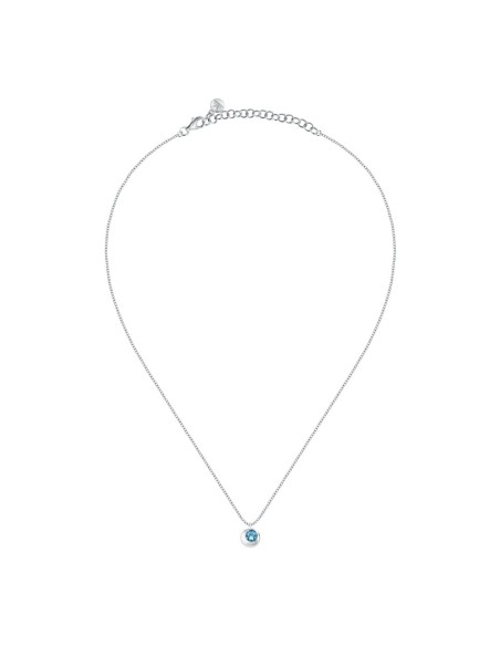 Collana Morellato Tesori Eterni Silver con Topazio Blu (SAXN06)