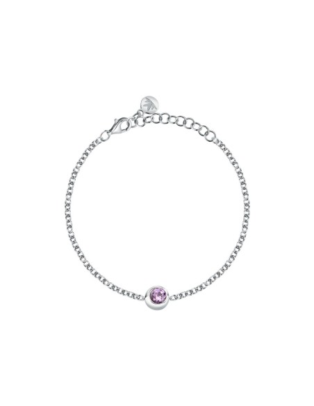 Morellato Tesori Eterni – Bracciale Donna Silver con Ametista Viola (SAXN15)
